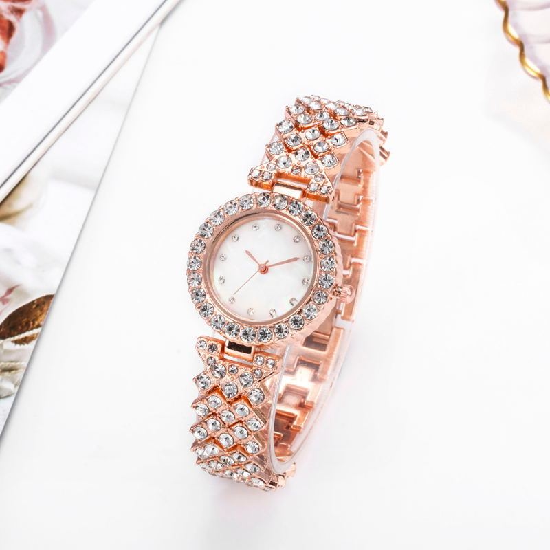Fashion Women's Quartz Watch Diamond Alloy chicpolly