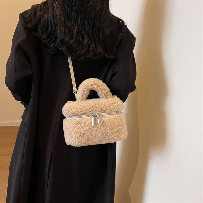 Lamb Wool Popular Women's Bags Plush chicpolly