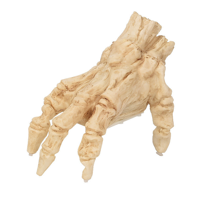 Halloween Electric Luminous Crawling Hand Animated Decoration Induction Luminous Decoration Zombie Hand With Spooky Sound chicpolly