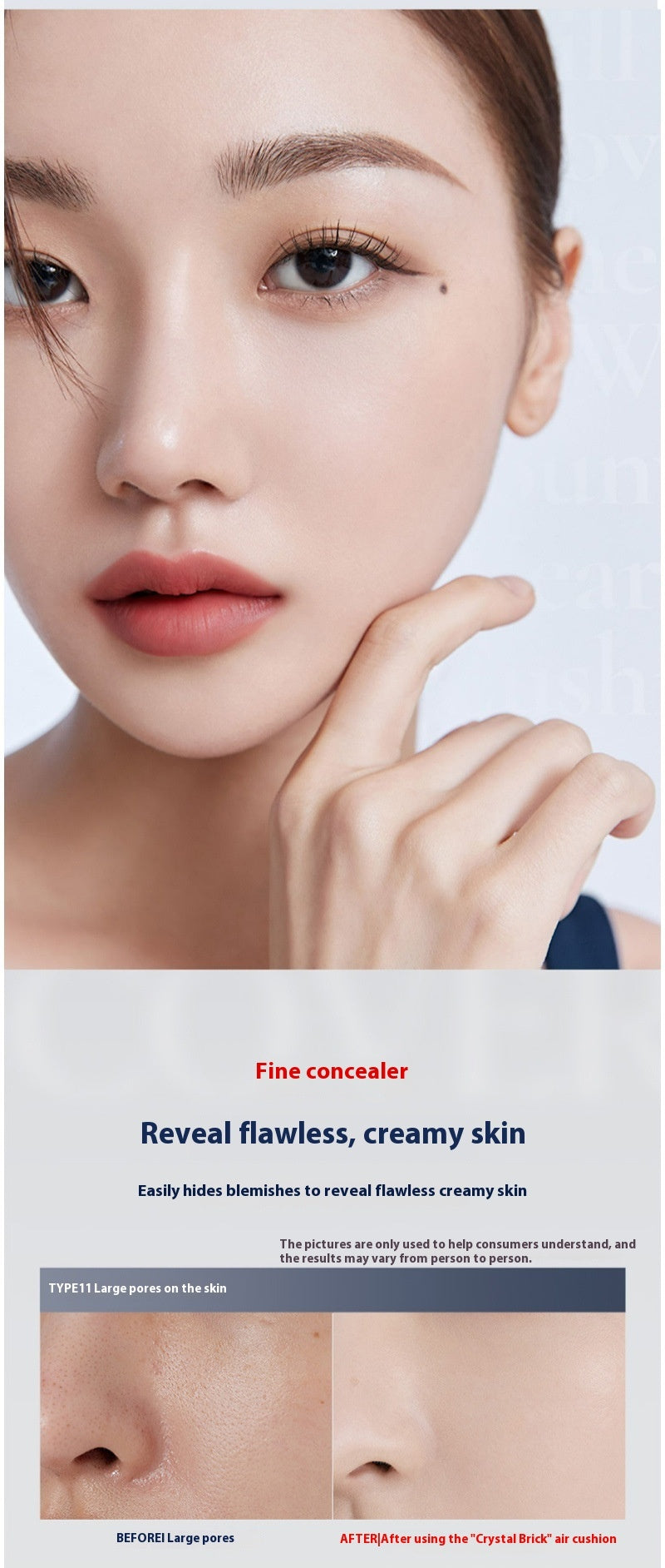 Air Cushion Crystal Record Oil Control Makeup chicpolly