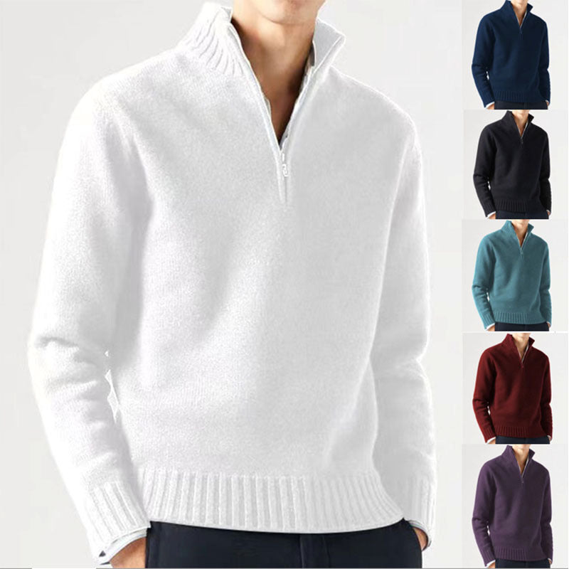 Autumn And Winter Men's Thickened Thermal Sweater chicpolly