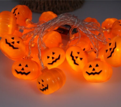 Halloween Decoration Pumpkin Light LED String Lights Lantern chicpolly