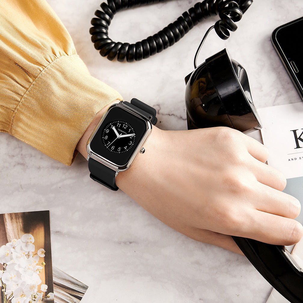 Black Waterproof Ladies Watch Elegant chicpolly