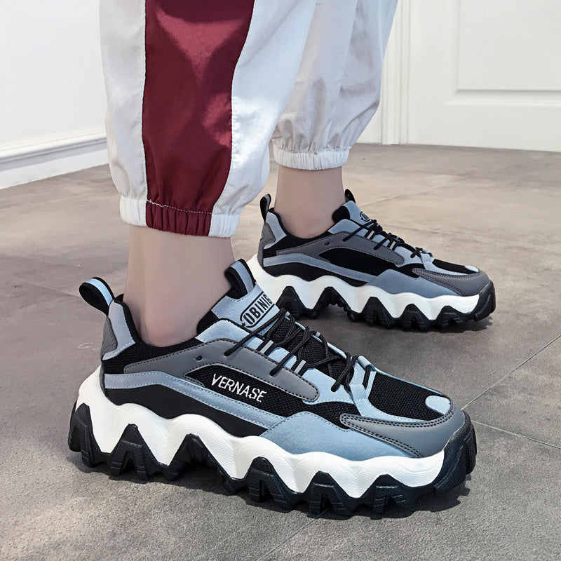 Breathable mesh shoes daddy shoes chicpolly