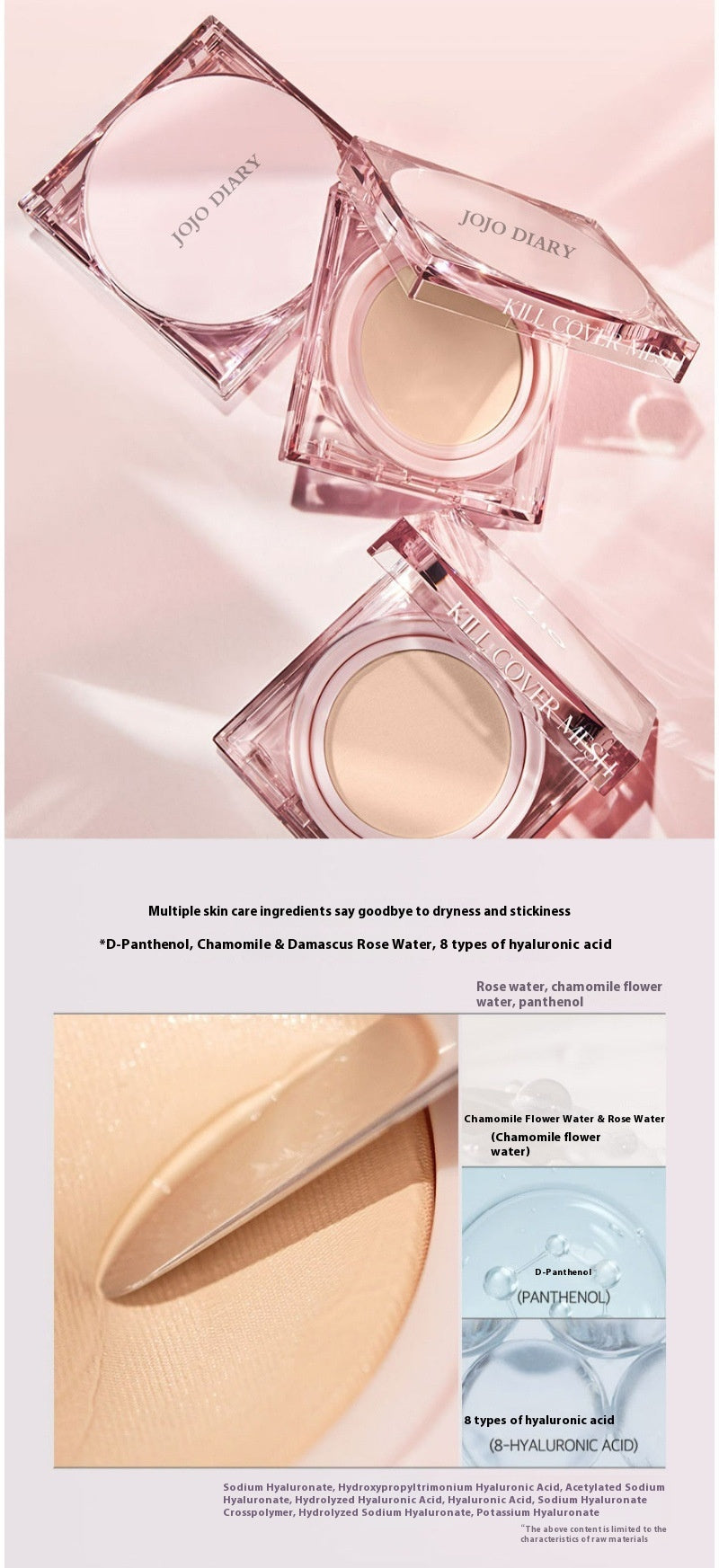 Air Cushion Crystal Record Oil Control Makeup chicpolly