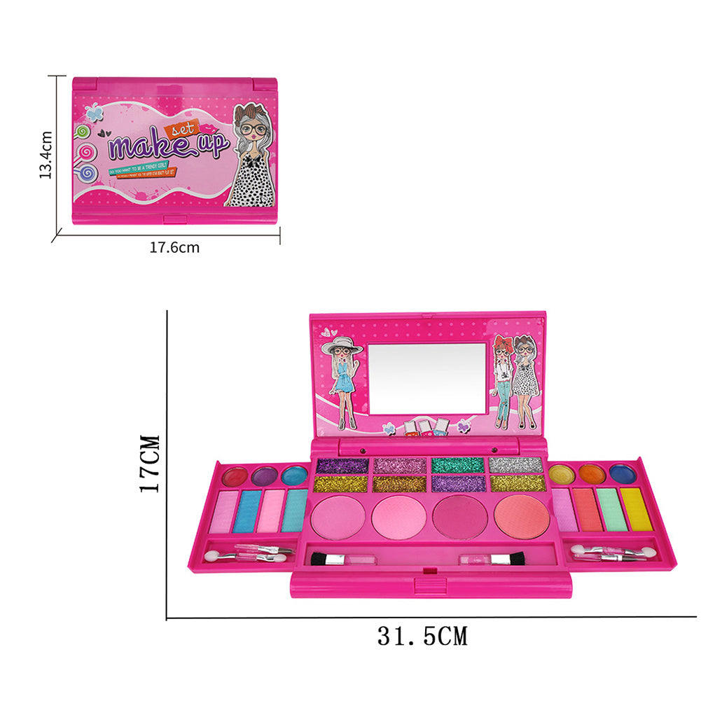 Children's Cosmetics Toy Set Baby Simulation Play House Girl Princess Makeup Box chicpolly