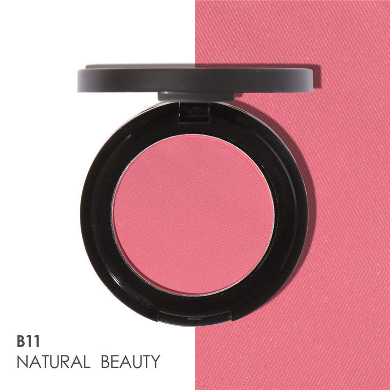 Blush Plate Genuine Nude Makeup Brighten The Complexion High-Gloss Powder Cake Skin-Friendly Cheap Rouge Female chicpolly