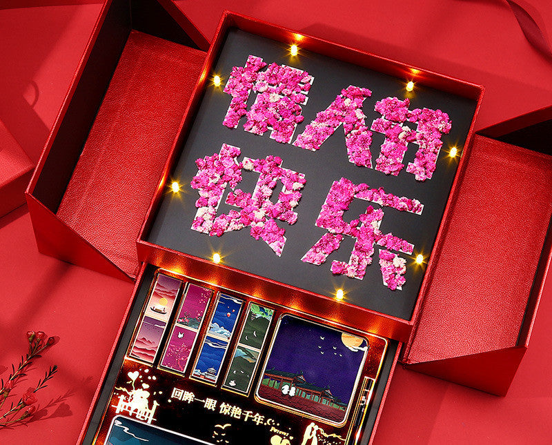 Lipstick Gift Box Makeup Set Box Birthday Gift chicpolly