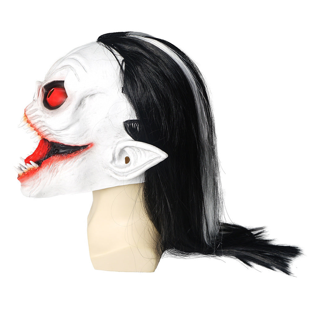 Vampire Morbias Mask Halloween Scary Play Latex Mask chicpolly