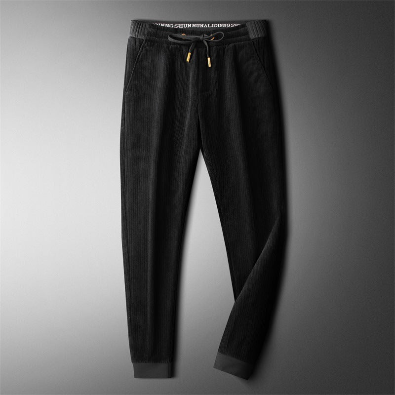 Loose Trendy Draping Straight New Casual Sports Pants Men chicpolly