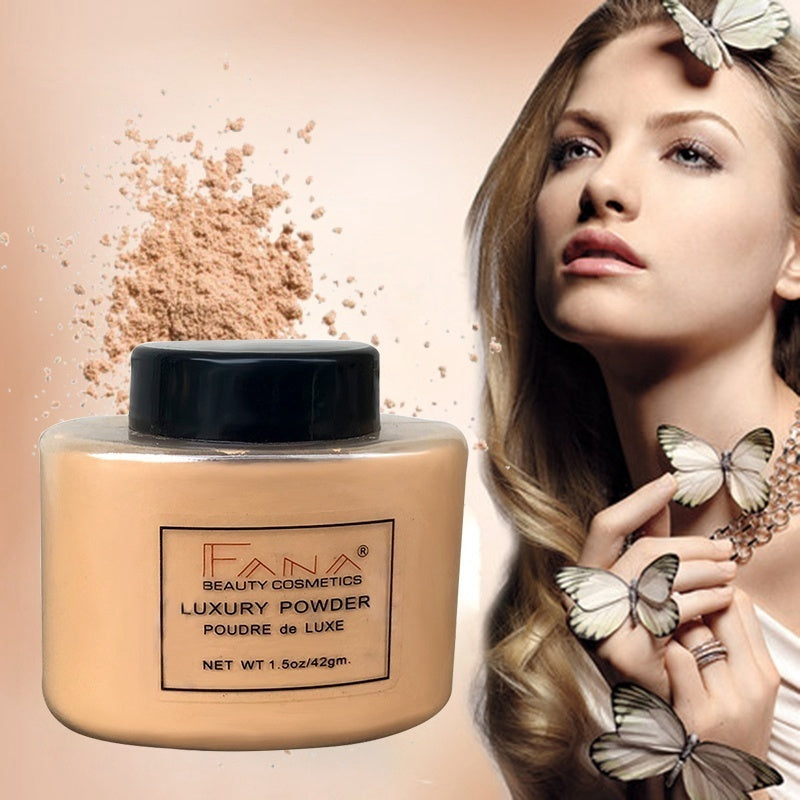 Face Foundation Powder Oil Control Contour Full CoverBanana Powder Translucent Mineral Makeup Base Matte Foundation Make Up chicpolly
