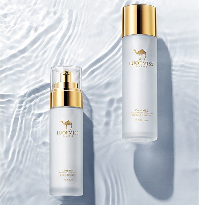 Camel Milk Moisturizing Set Lotion Face Cream Skin Care Products chicpolly