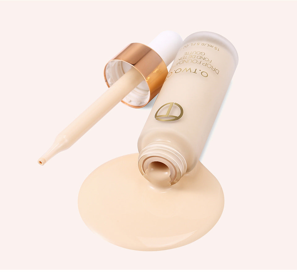 Lightweight Breathable Dropper Foundation Natural Brightening And Moisturizing Makeup chicpolly