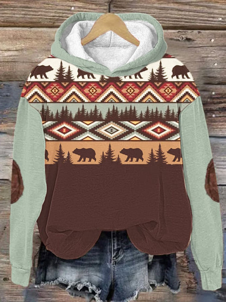 European And American Drop-shoulder Sleeve Digital Printing Sweater chicpolly