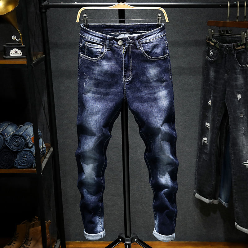 Stretch Jeans Men And Teenagers Casual chicpolly