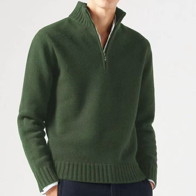 Autumn And Winter Men's Thickened Thermal Sweater chicpolly