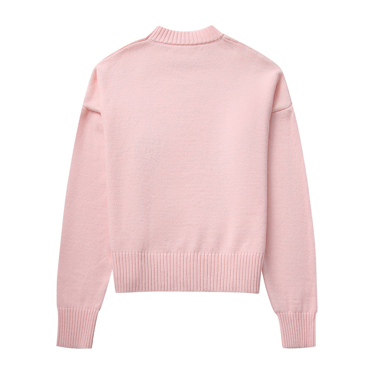Women's Crew Neck Pullover Sweater chicpolly