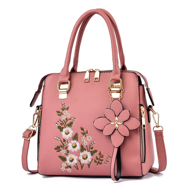 Embroidered Handbag Women Shoulder Bags chicpolly