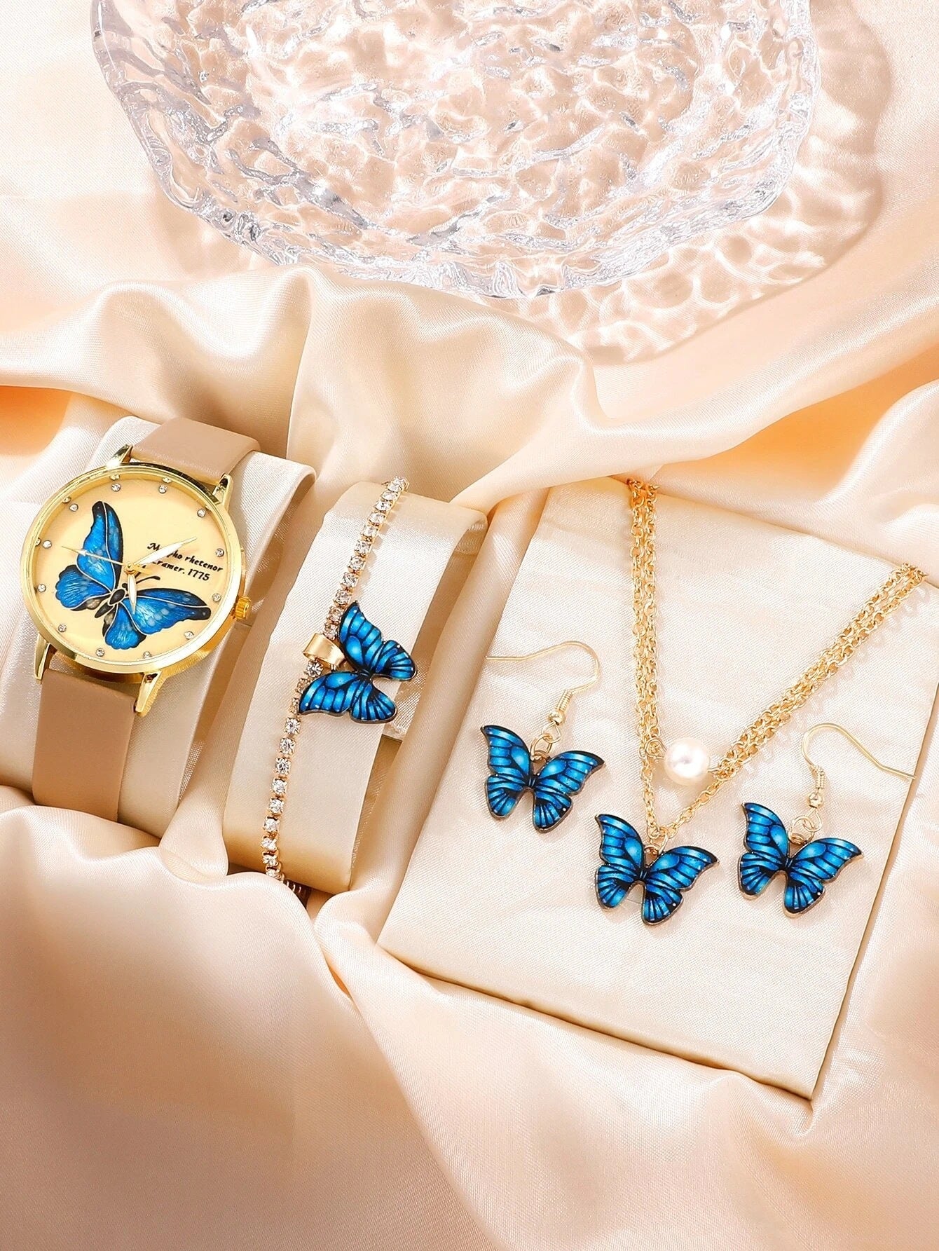 Fashion Butterfly Women's Belt Watch chicpolly
