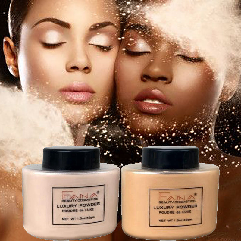 Face Foundation Powder Oil Control Contour Full CoverBanana Powder Translucent Mineral Makeup Base Matte Foundation Make Up chicpolly