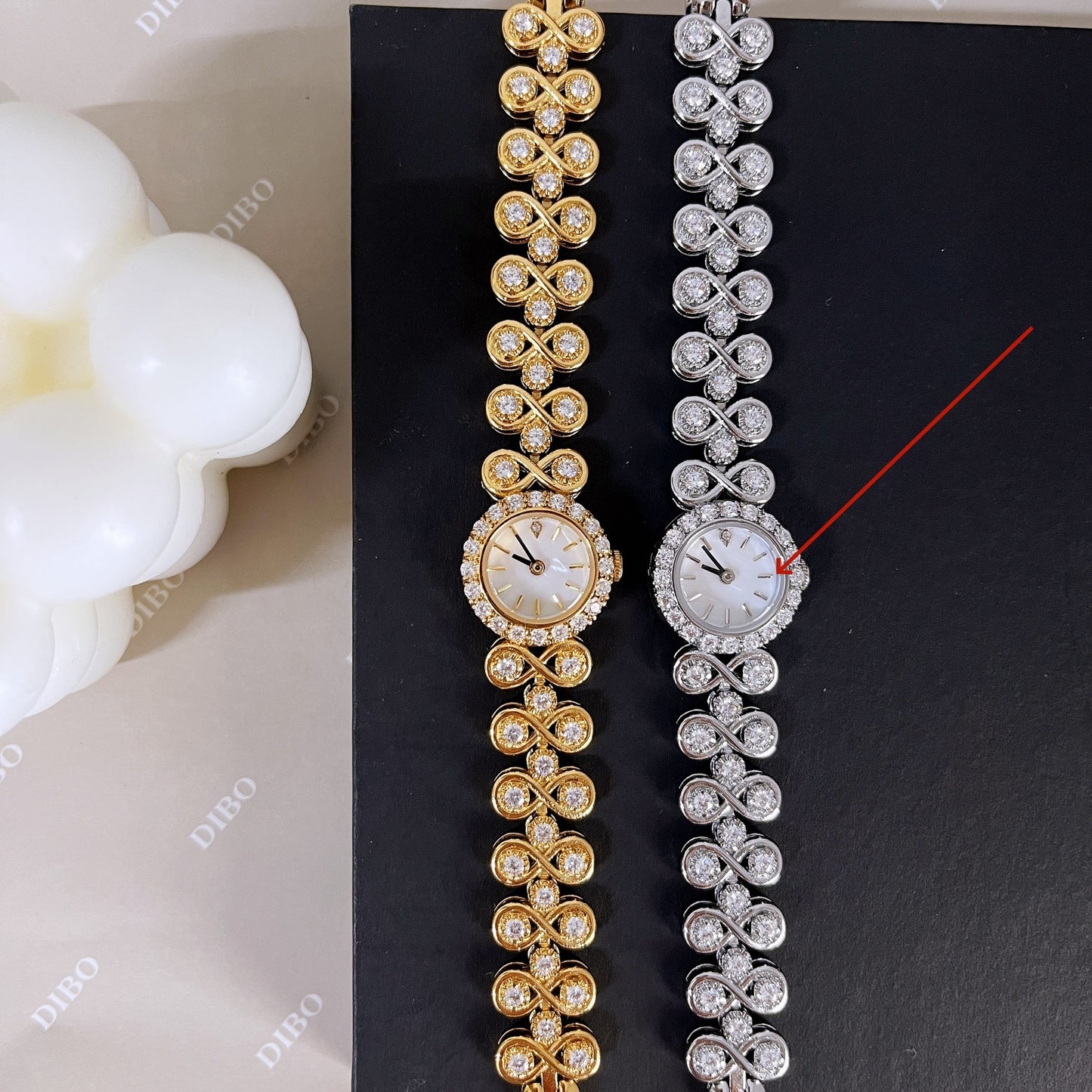 Antique Luxury Diamond Quartz Women's Watch chicpolly
