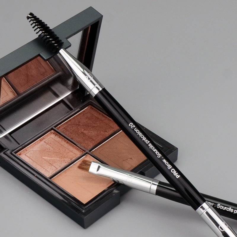 Makeup double head eyebrow brush chicpolly