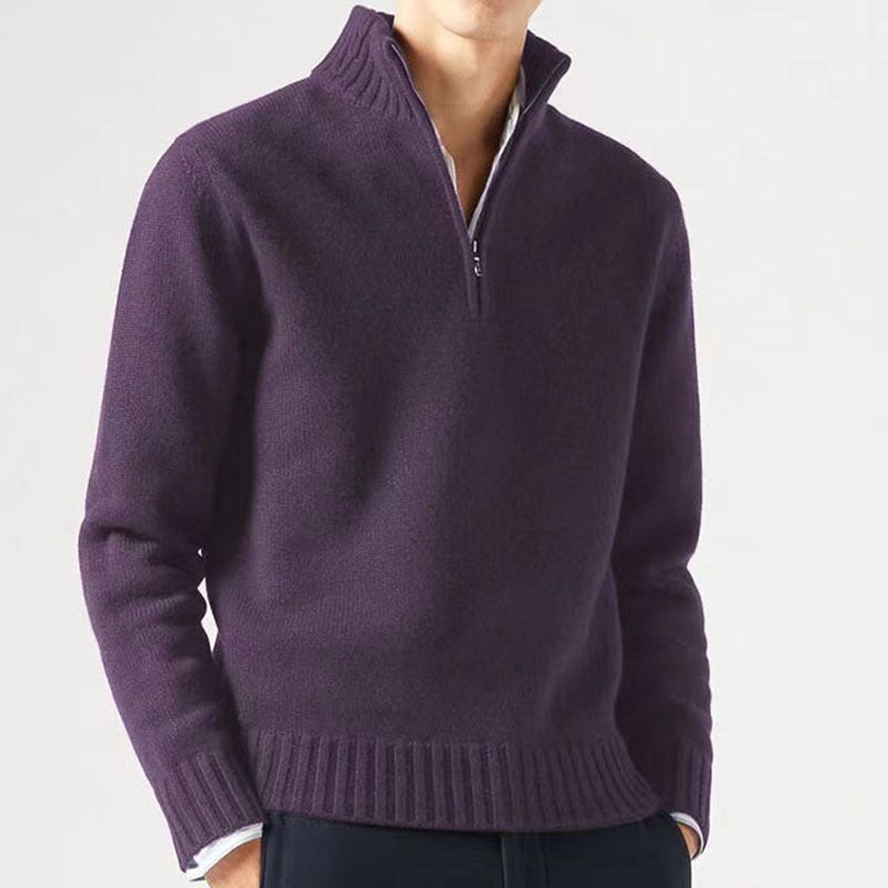 Autumn And Winter Men's Thickened Thermal Sweater chicpolly