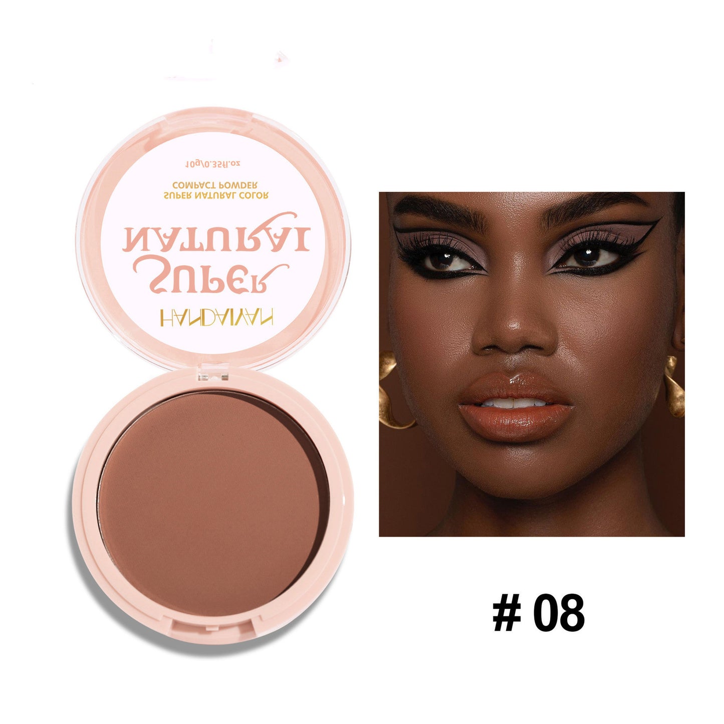 Matte Finish Powder Finishing Powder Long Lasting Smear-proof Makeup Waterproof chicpolly