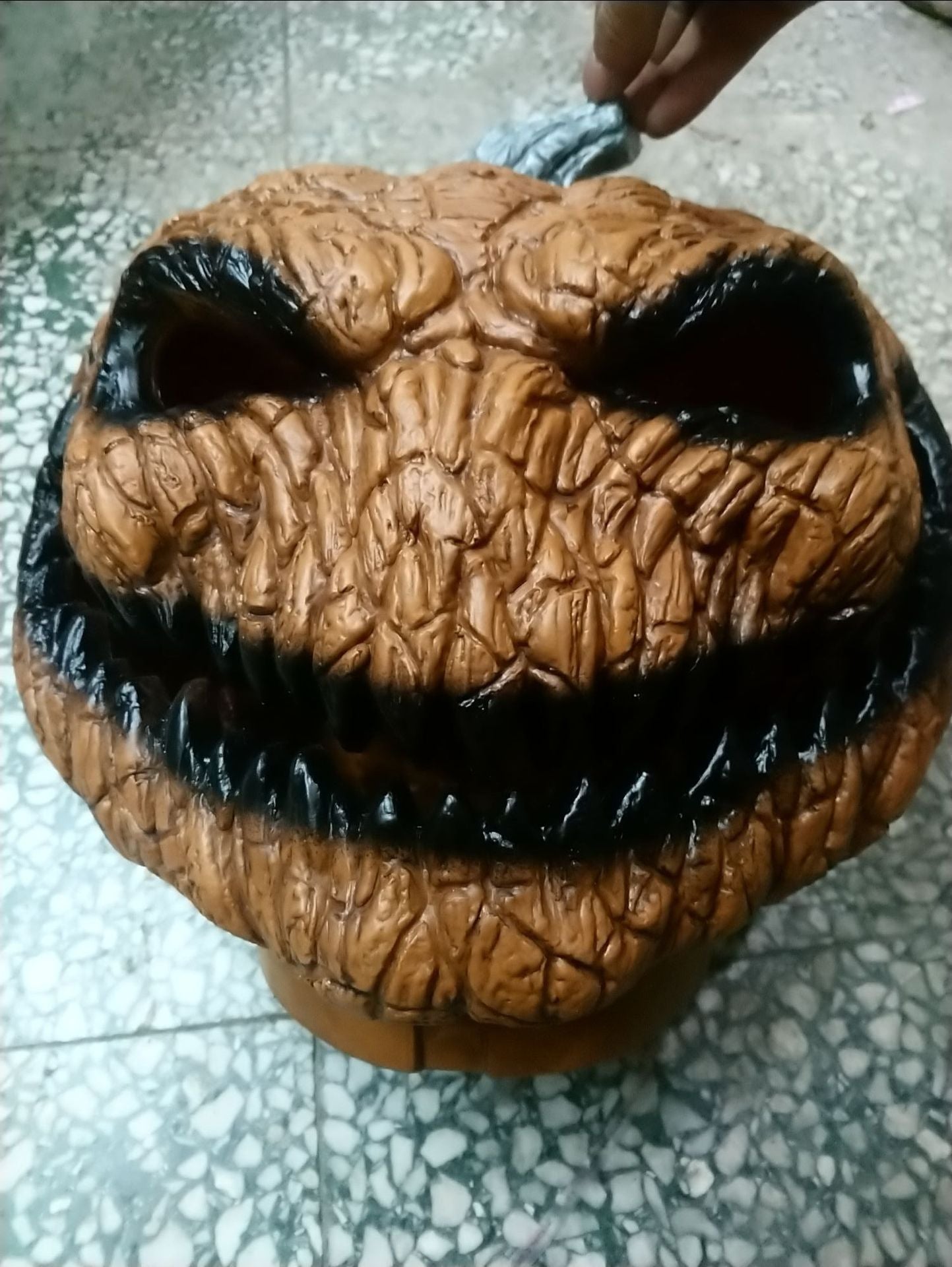 Halloween new pumpkin lights funny ghost pumpkin decoration chicpolly