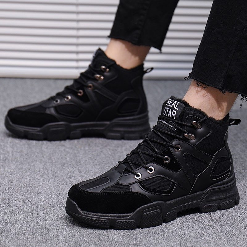 Winter cotton shoes comfortable for men shoes chicpolly