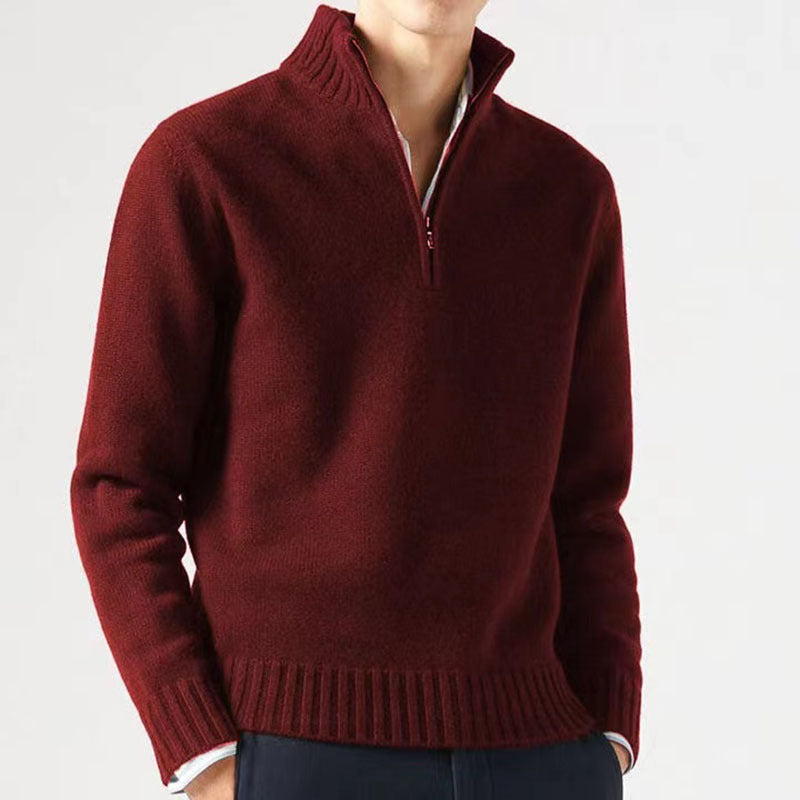 Autumn And Winter Men's Thickened Thermal Sweater chicpolly