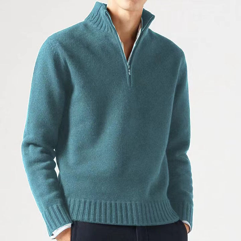 Autumn And Winter Men's Thickened Thermal Sweater chicpolly