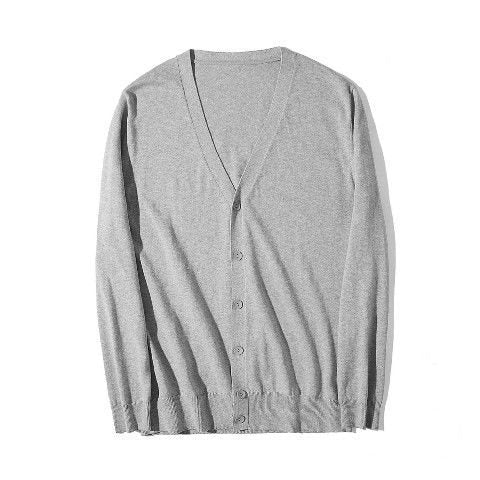 Men's V-neck Sweater Spring And Autumn Coat Colors chicpolly