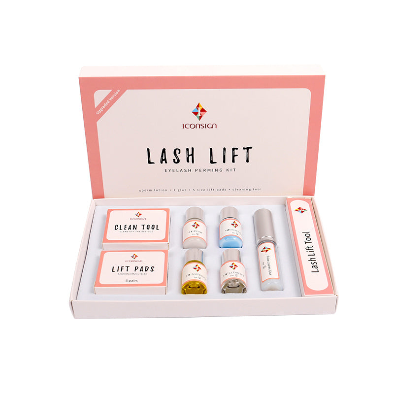 Upgrade Version Lash Lift Kit ICONSIGN Lifting Perm Eyelash Eyes Makeup Tools chicpolly