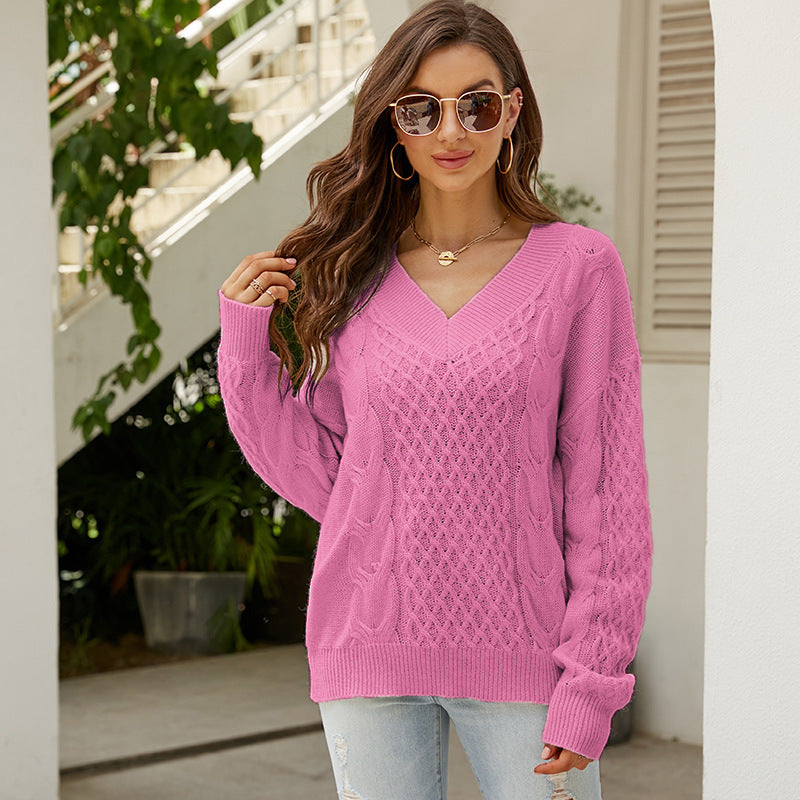 Fashion All-matching Loose Pullover Women chicpolly