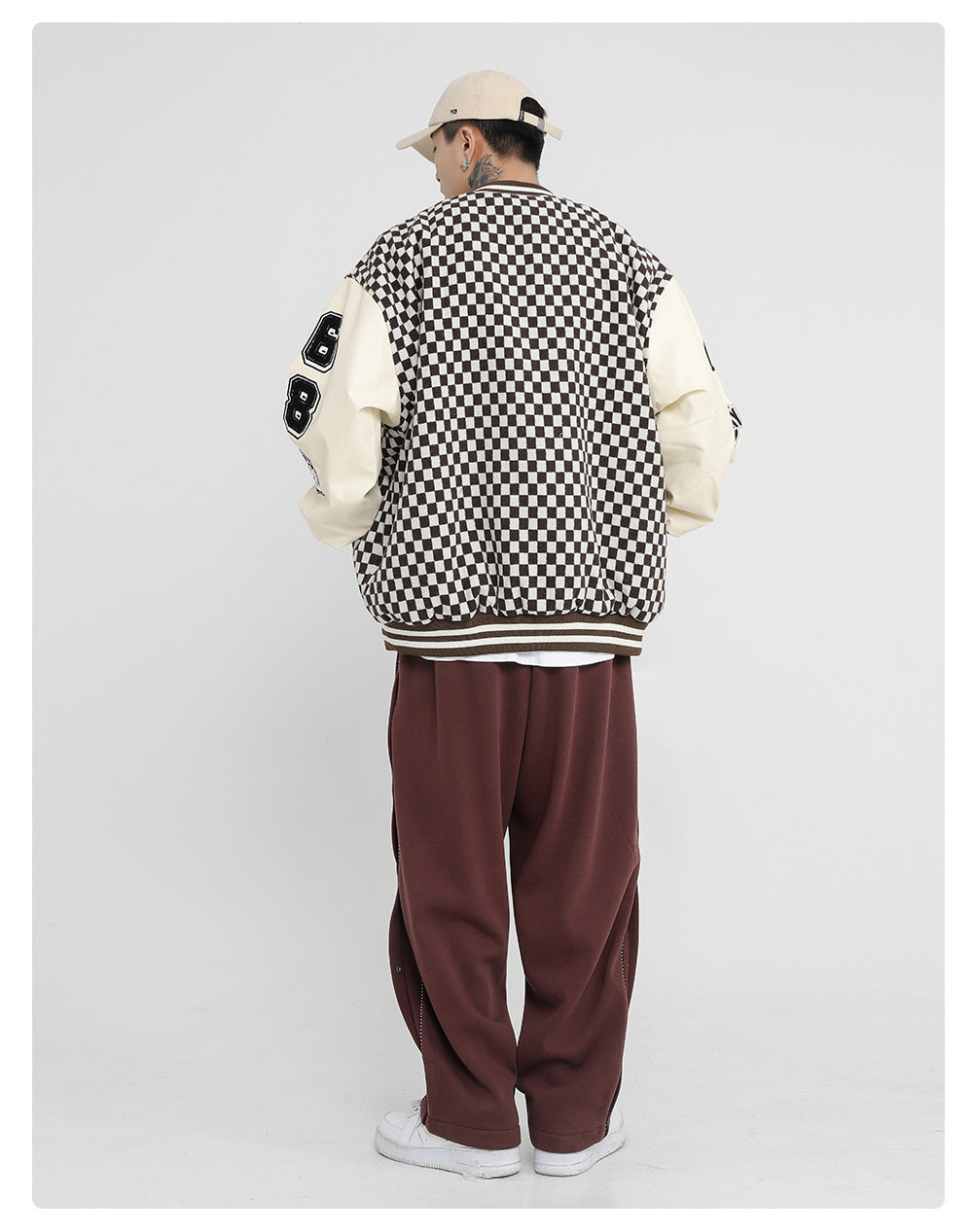 Stitching Men's And Women's Couple Jackets chicpolly