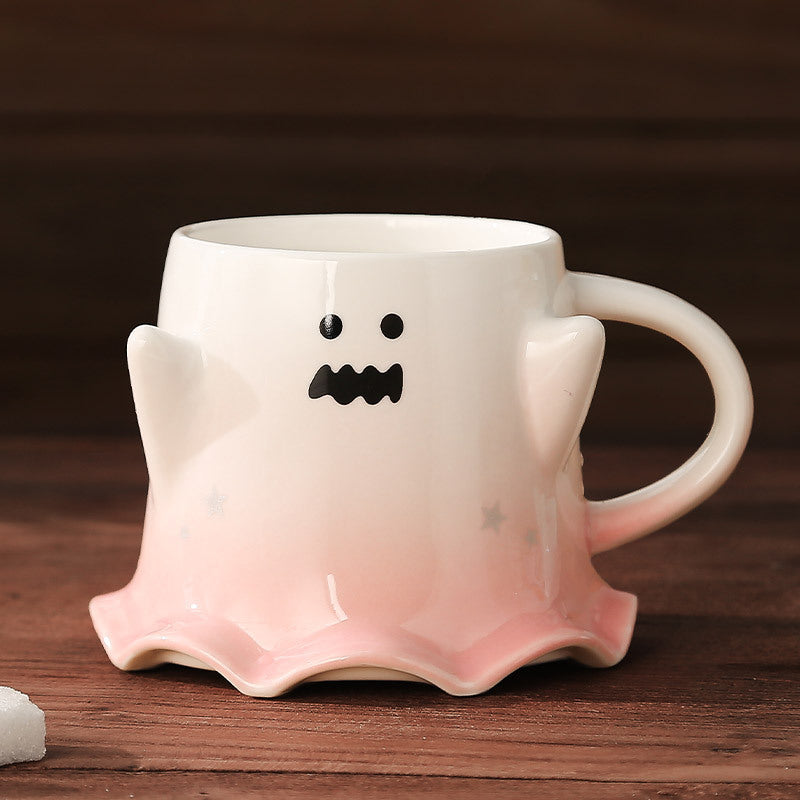 Halloween Cute Ghost Ceramic Cup chicpolly