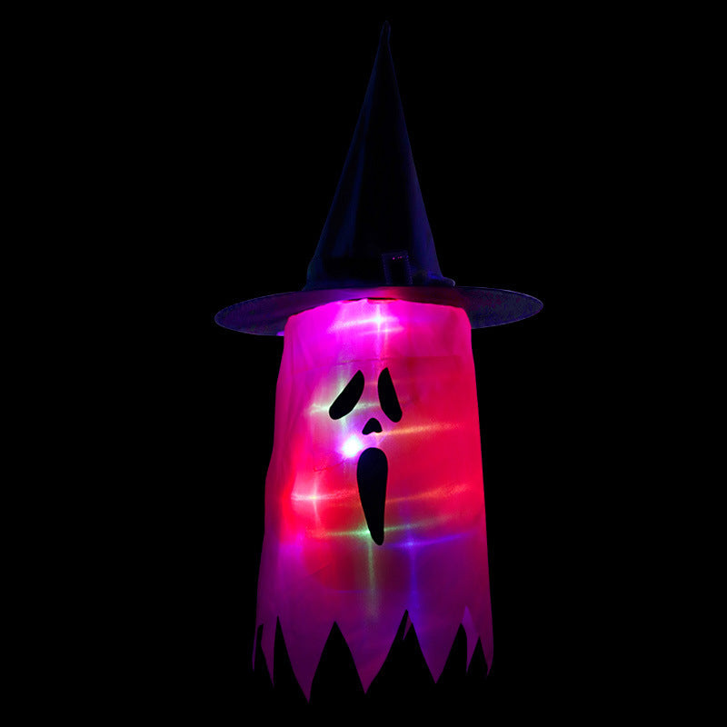 Halloween Holiday Decoration Lanterns Cloth Art Ghost Halloween String Lights chicpolly