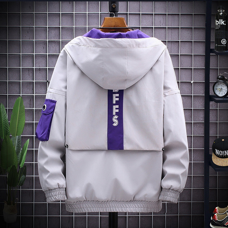 Men's Jackets Thickened Casual Coats Trendy Hooded Tops chicpolly