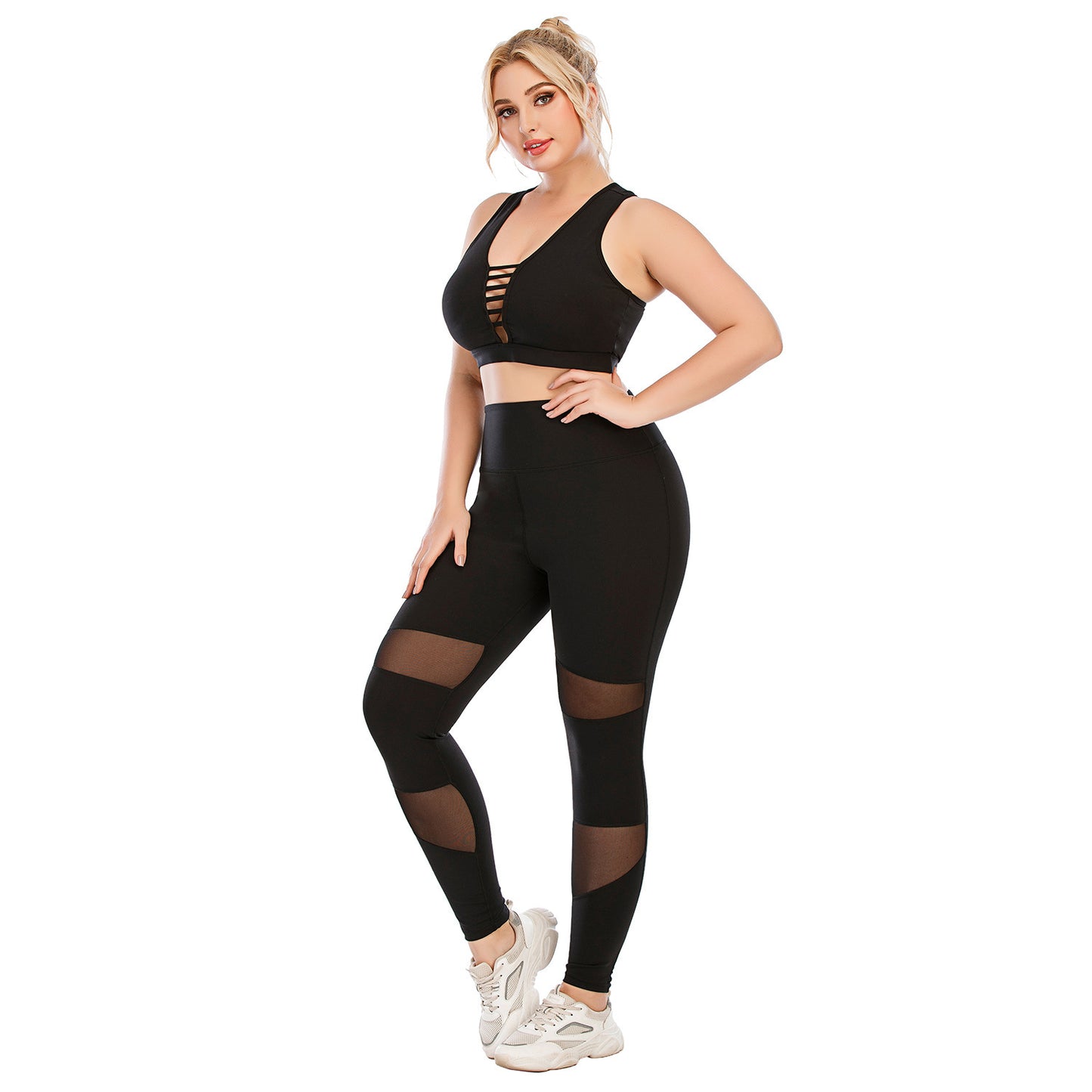 Workout Clothes Suit Plus Size Yoga Clothes Tight chicpolly