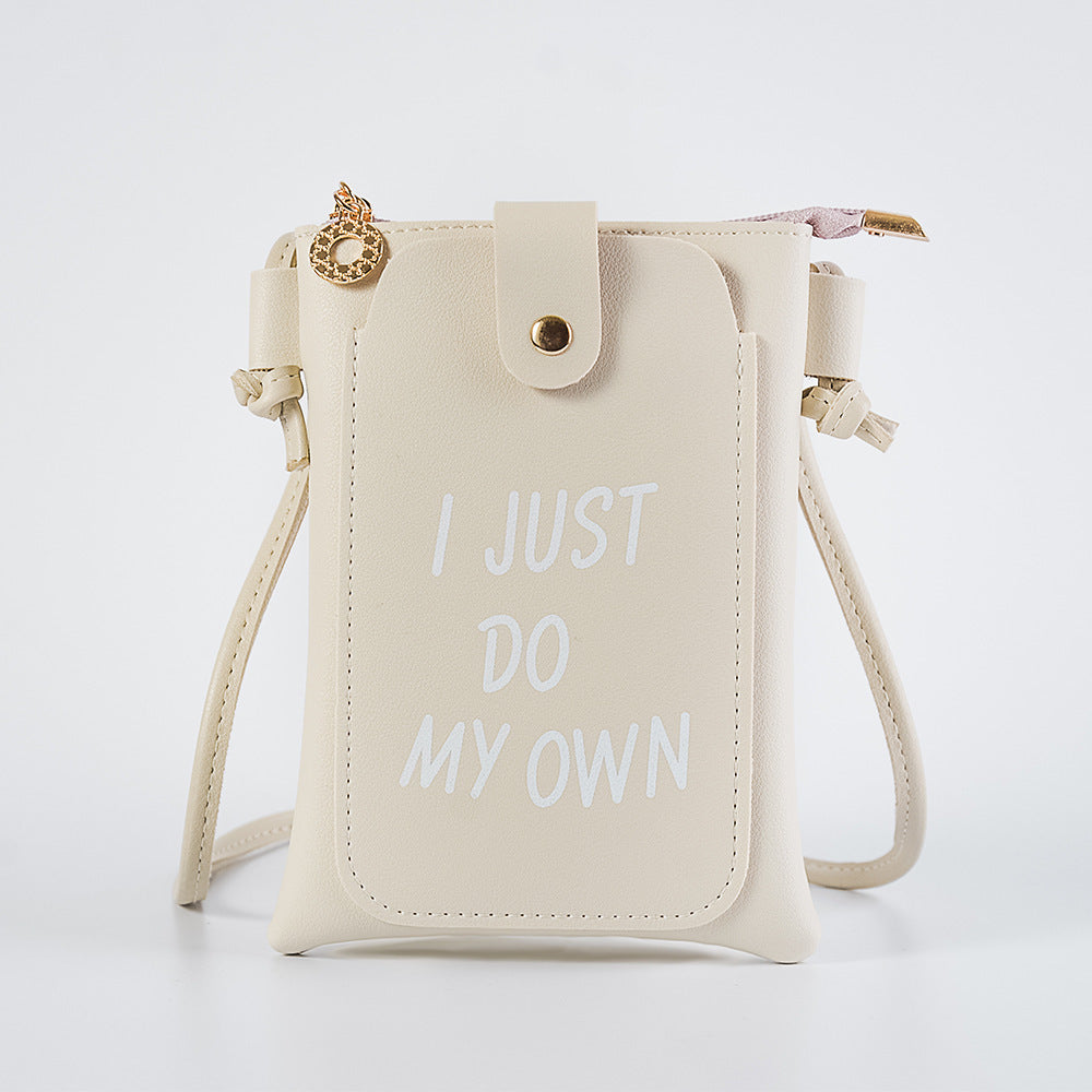 Women's Fashionable And Versatile Simple Cell Phone Coin Purse Phone Bags chicpolly