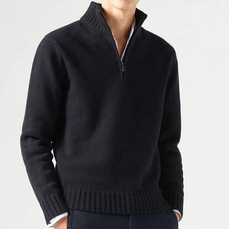 Autumn And Winter Men's Thickened Thermal Sweater chicpolly