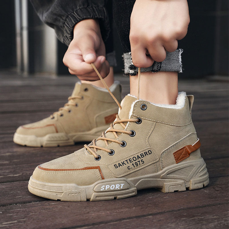 Casual Trendy High-top Boots chicpolly