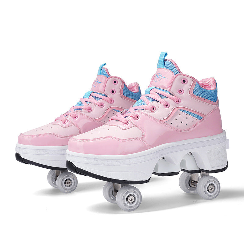 Women's Fashionable Minimalist Retractable Roller Skates chicpolly