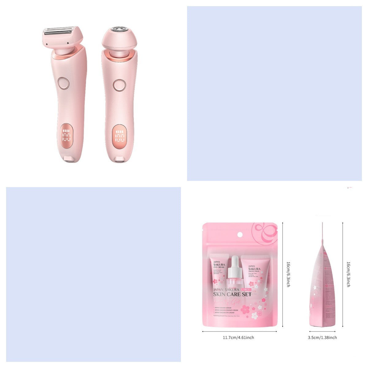Cherry Blossom Skin Care Set 3 Pieces chicpolly