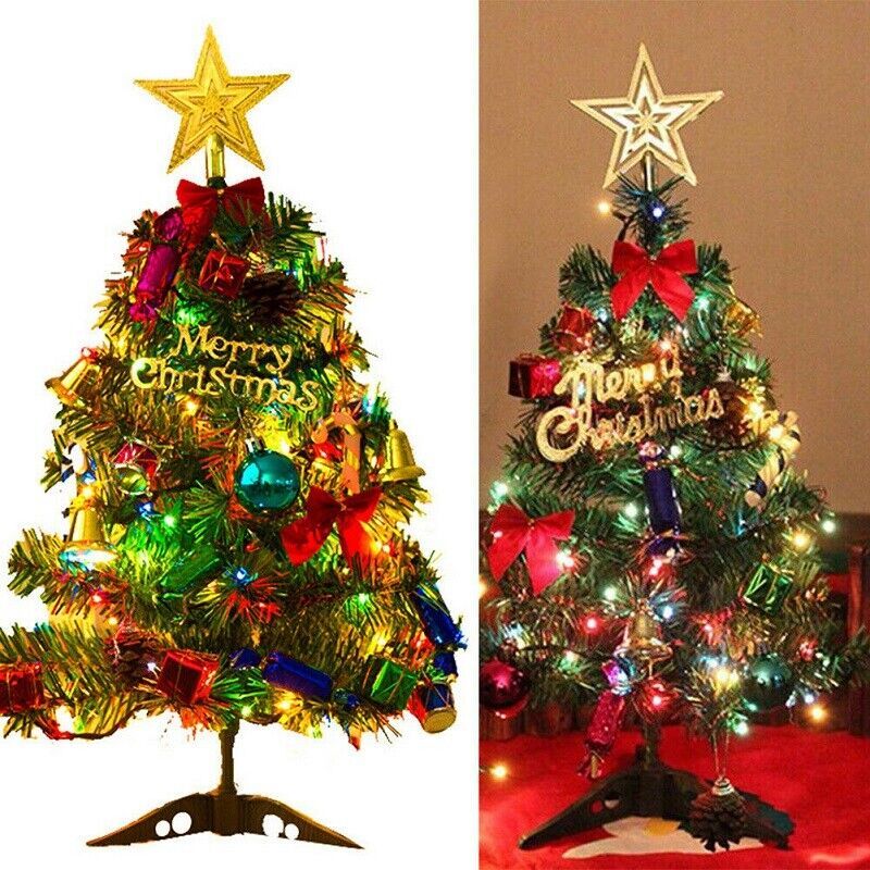 Artificial Small Mini Christmas TreeLED Lights chicpolly