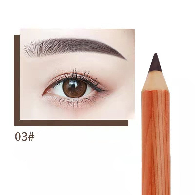 Embroidery Eyebrow Pencil Hard Core Waterproof Makeup chicpolly