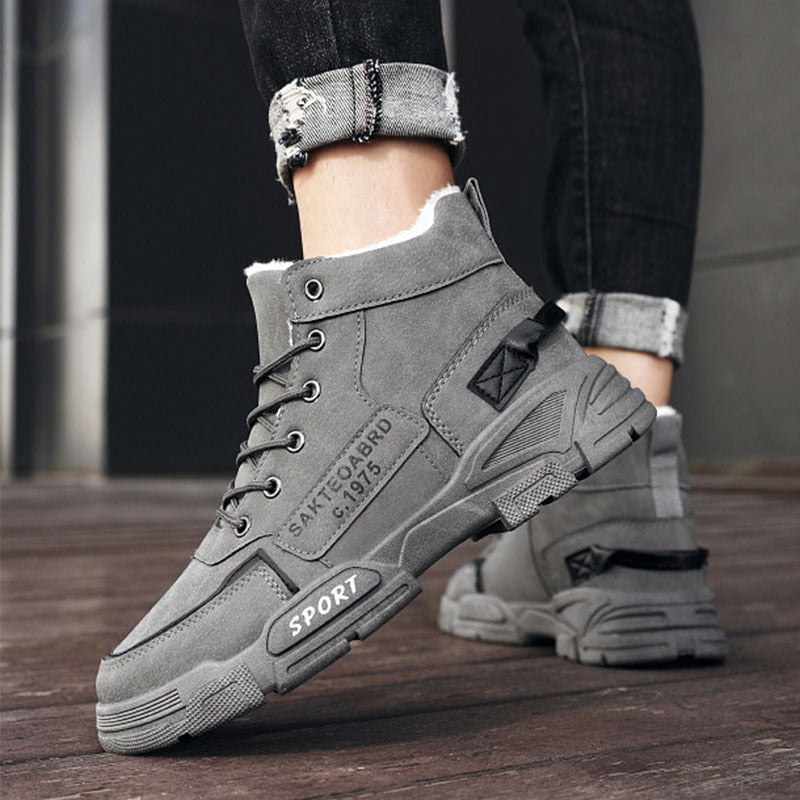 Casual Trendy High-top Boots chicpolly