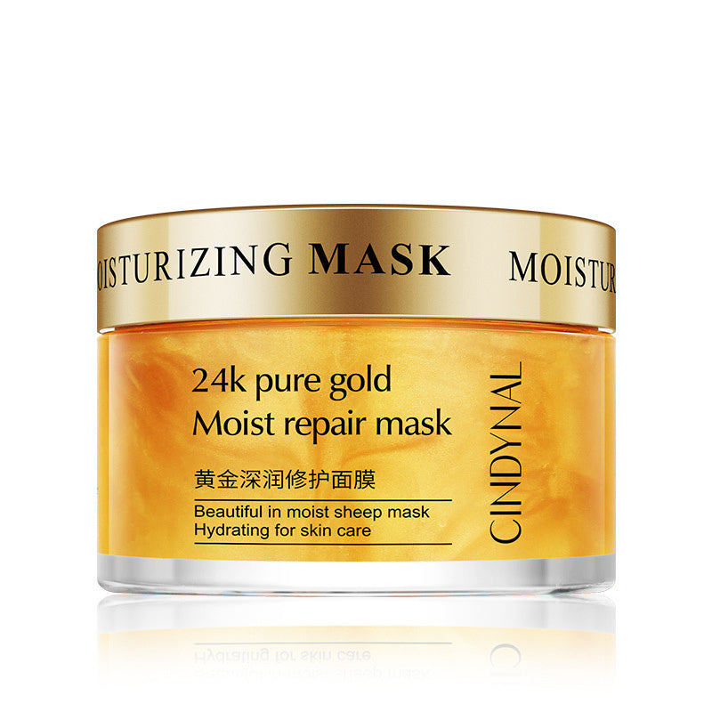 24K Gold Face Cream Dry Skin Care Whitening Snail Brightening chicpolly