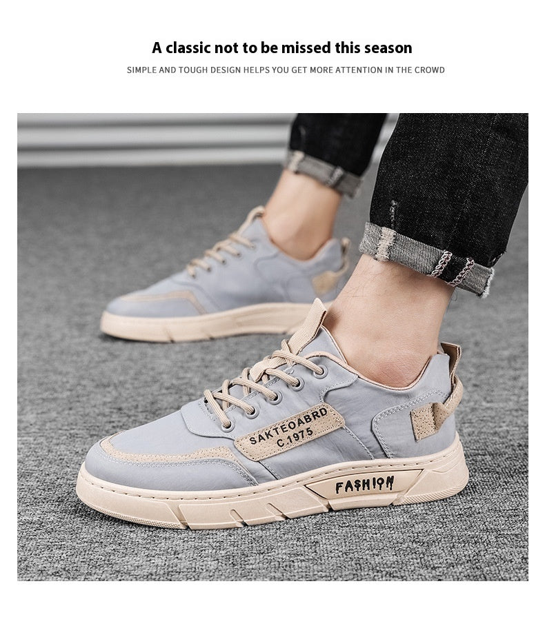 Boys Low-top Sneakers Umbrella Canvas Shoes Versatile Sports Casual Shoes chicpolly